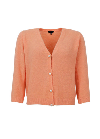 BCBella Pearl Knit Cardigan Apricot