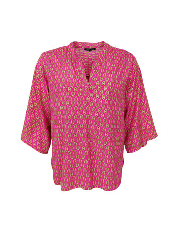 BCLuna Flared Sleeve Blouse Savannah Pink