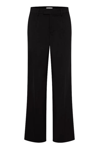 PZBindy HW Wide Pant Full Længde Black