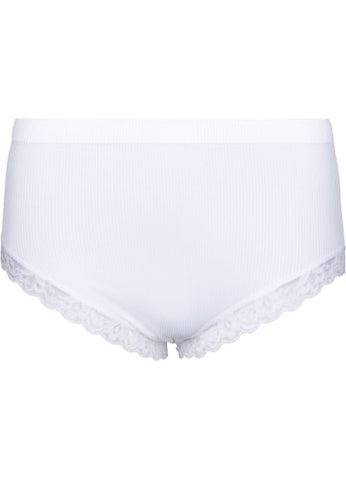 Feline Rib Trusse Midi White