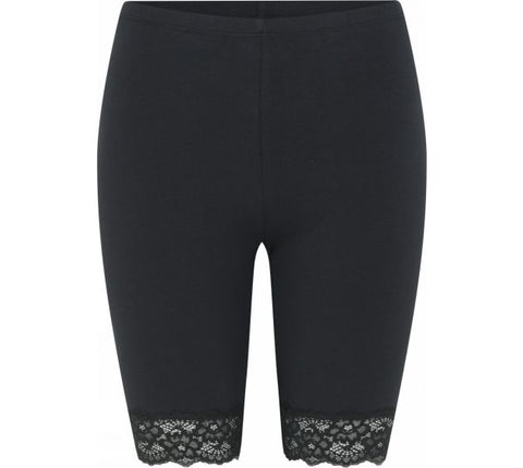 Shorts W/lace Organic Black