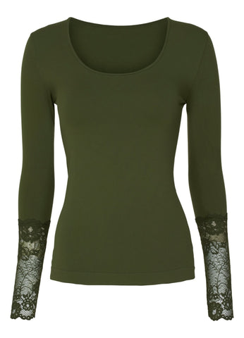Long Sleeve Lace Army