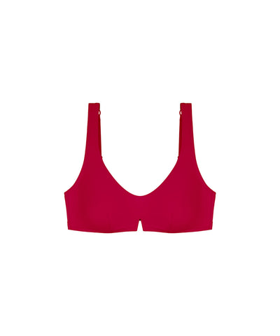 Flex Smart Summer Bikini Top Bright Red